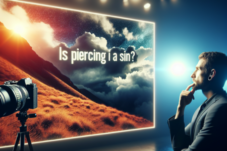 Is piercing a sin for a man?